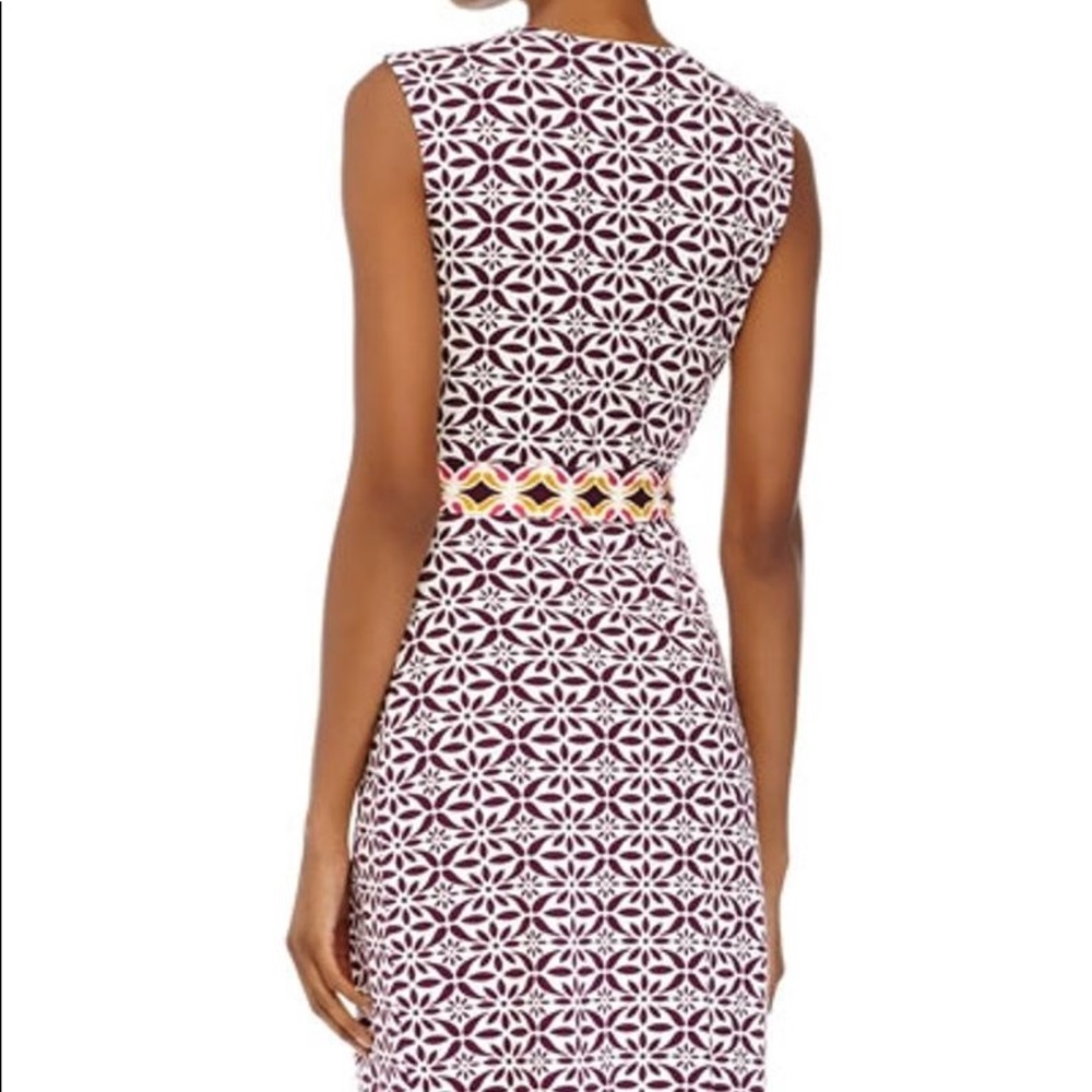 DVF wrap dress with amazing fabric.